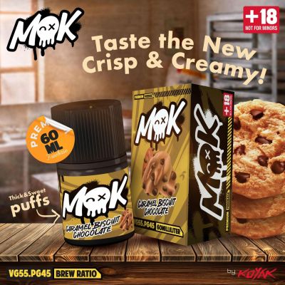 Mok Caramel Biscuit Chocolate 60ml