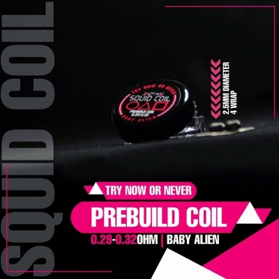 Squid Coil (2pcs) Ready Stock!