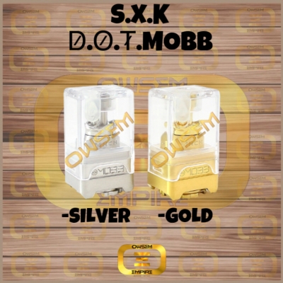 ￼SXK DotMobb Dot Mobb Style RBA Tank for dotMod dotAIO V1,dotAIO V2,TiTa Aio Ready Stock!