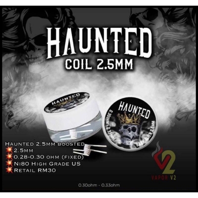 Haunted Coil (2pcs) Ready Stock!