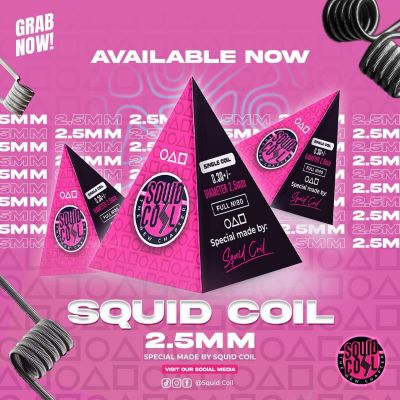 Squid Coil Black Edition (Ready Stock)