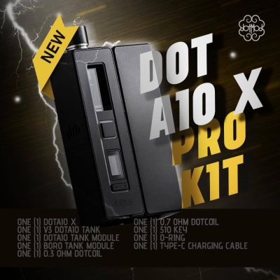 lDOTAIO X PRO KIT - BLACK (Ready Stock)