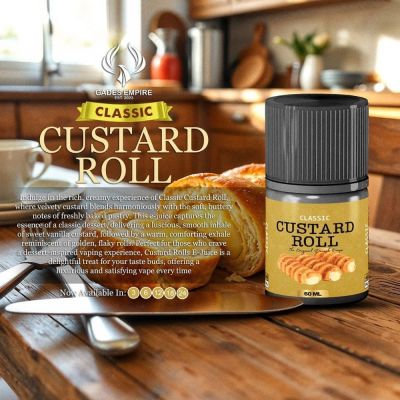 Classic Custard Roll By Gades Empire 60ml