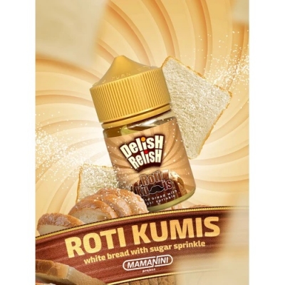 Delish Relish Roti Kumis Freebase 60ML (Ready Stock)