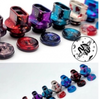 ￼NEVER NORMAL SIMPLE STUBBY THREADED TITANIUM ANODIZE,BIG WHISTLE TIP/CONCAVE BUTTON SET BILLET BOX & DOTAIO Ready Stock!