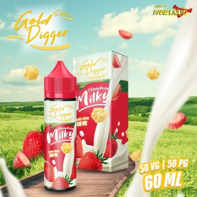 Fake Liquid Gold Digger Edition Strawberry Milky (Ready Stock)