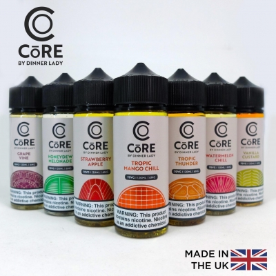 CORE BY DINNER LADY FREEBASE 120ML (READY STOCK)